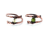 Dandelion Wish Wrap Ring - Copper
